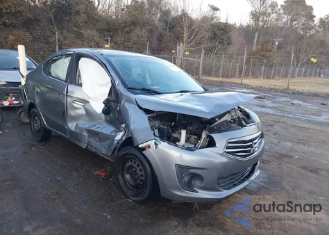 2017 Mitsubishi Mirage G4 Es z USA, uszkodzony, nr VIN ML32F3FJ9HHF15462